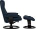 IMG® Comfort Customizable Nordic 21 Large Manual Recliner with Ottoman Ring Base-1