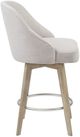 Olliix by Madison Park Grey Pearce Counter Stool with Swivel Seat-4