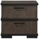 Homelegance® Acworth Black/Brownish Gray Nightstand-2