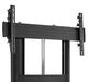 Chief® Black X-Large Fusion Manual Height Adjustable Floor Support Mount-1