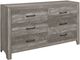 Mazin Furniture Corbin Gray Dresser-0