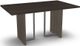 Amisco Customizable Zoel 60" Solid Birch Dining Table with 1" Tabletop -4