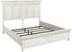 aspenhome® Caraway Aged Ivory King Panel Bed-2