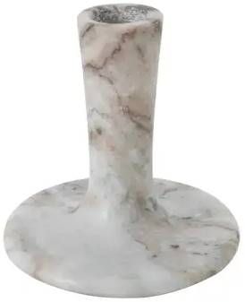 Moe's Home Collection East  Brown Torrent Marble Short Candle Holder-2