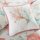 Olliix by Madison Park 7 Piece Coral Queen Pebble Beach Comforter Set-4