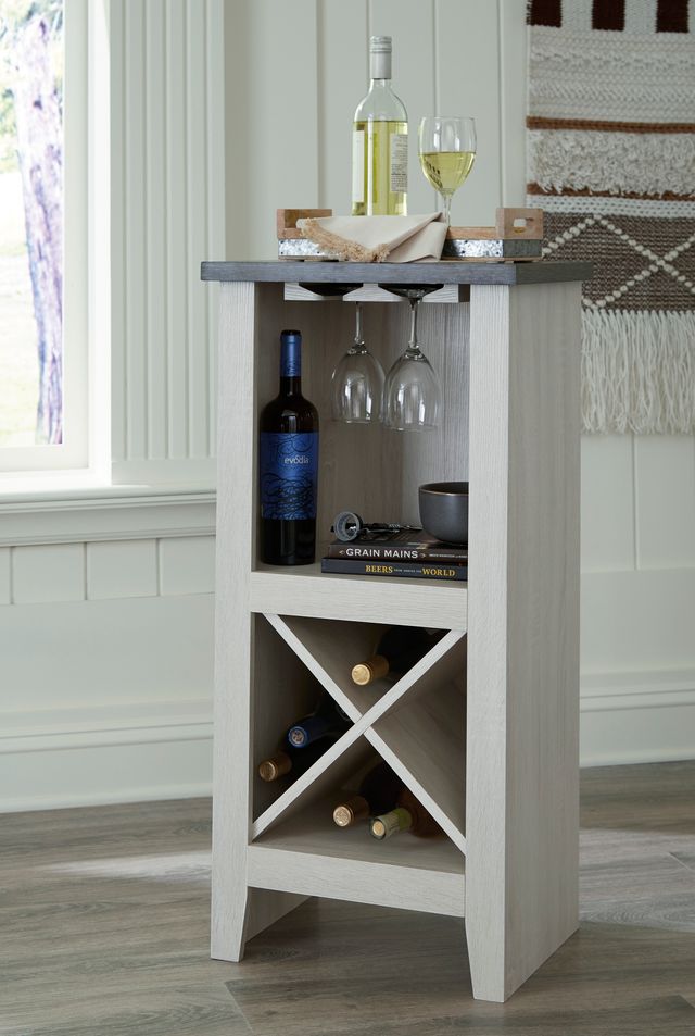 Signature Design by Ashley® Turnley Antique White Accent Cabinet-3
