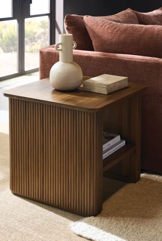 Rowe® Kindred Sesame Square End Table-1