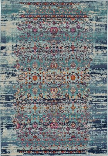 Nourison Home™ Vintage Kashan Blue 5'x8' Style 2 Area Rug