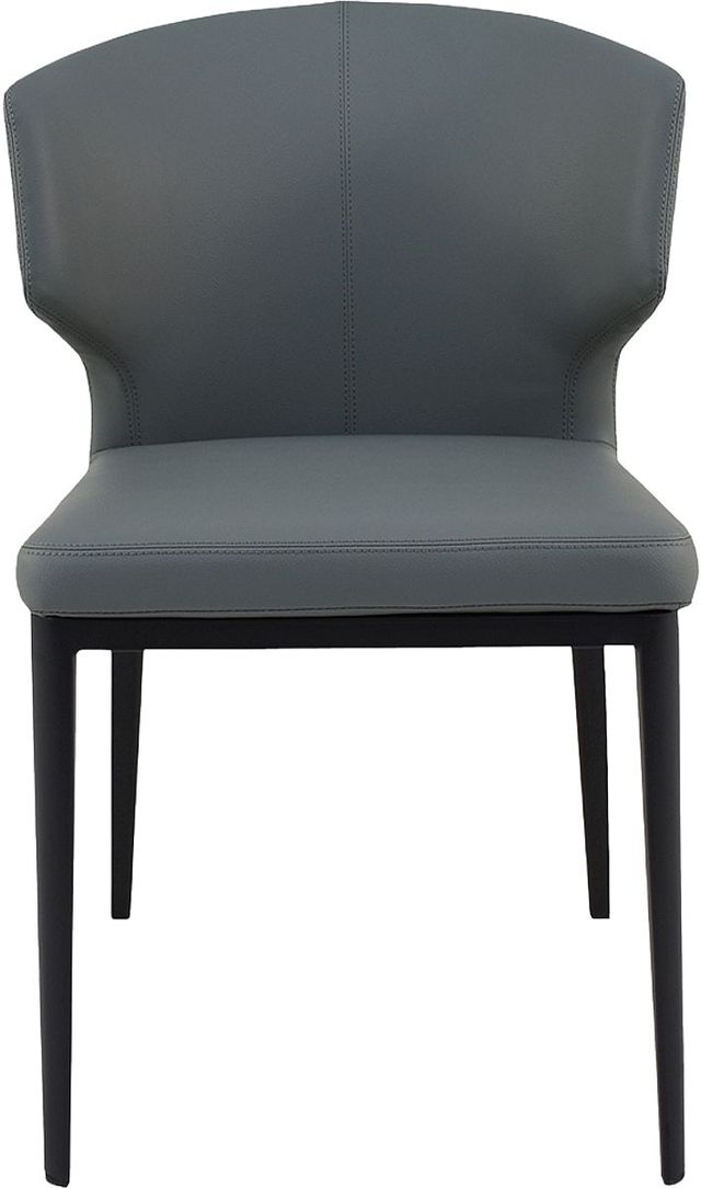 Moe's Home Collection Delaney 2-Piece Grey Dining Side Chair Set-1