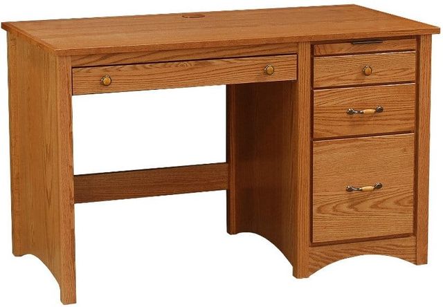 Wolfcraft Furniture Mcmillan Black 49'' Desk-1