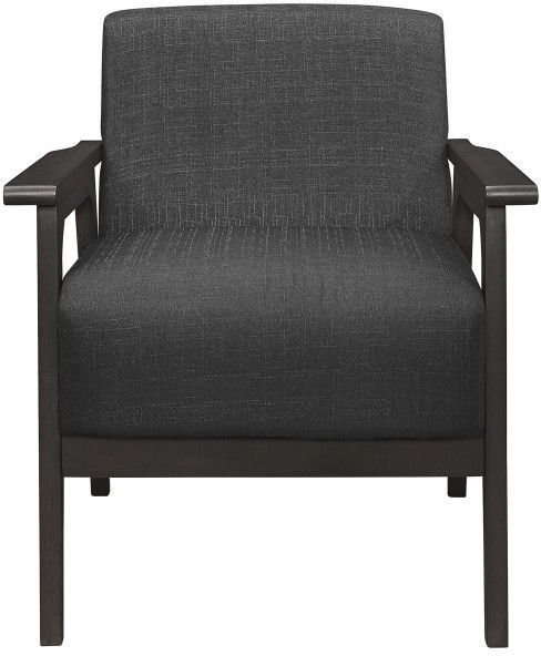 Homelegance® Ocala Dark Gray Accent Chair-2