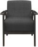 Homelegance® Ocala Dark Gray Accent Chair-2