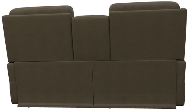 La-Z-Boy® Finley Driftwood Power Wall Reclining Loveseat with Console and Headrest-4