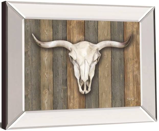 Classy Art Cow Skull II by Marla Rae Wall Art-1