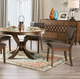Furniture of America® Marina Walnut Dining Table-0