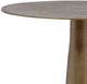 Dovetail Furniture Golbez Antique Brass Counter Table-2