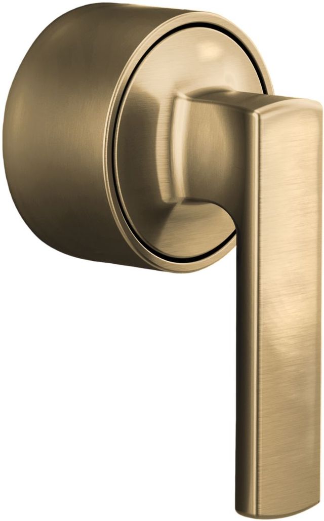 Brizo Kintsu® Sensori® Brilliance® Luxe Gold® Thermostatic Valve Trim Lever Handle Kit-0