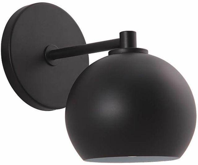 Renwil® Atia Powder Coated Matte Black Wall Scone-0