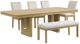 Global Furniture USA D1248 6-Piece Beige/Natural Dining Set-0