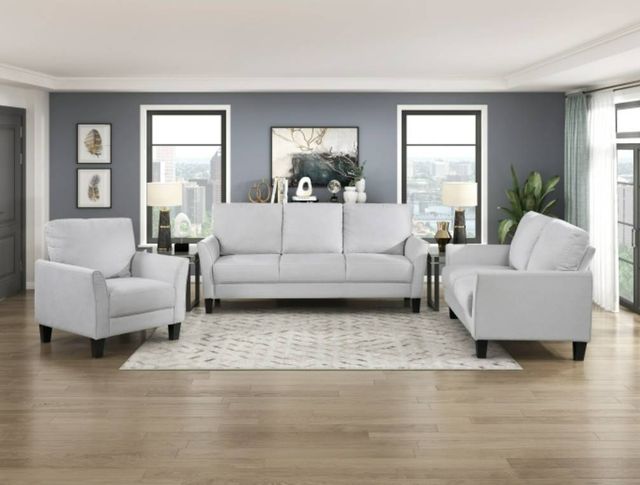 Homelegance® Aliana Gray Accent Chair-1