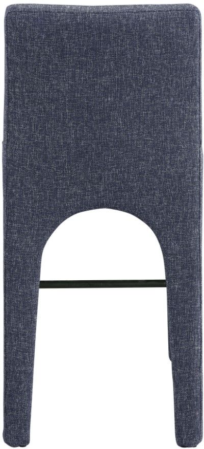 Meridian Furniture Gramercy Blue Counter Stool-3