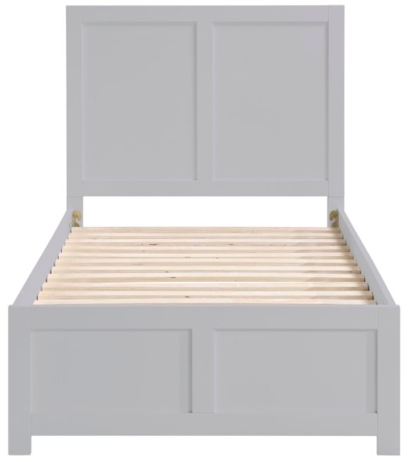 Homelegance® Orion Gray Twin Platform Bed-3