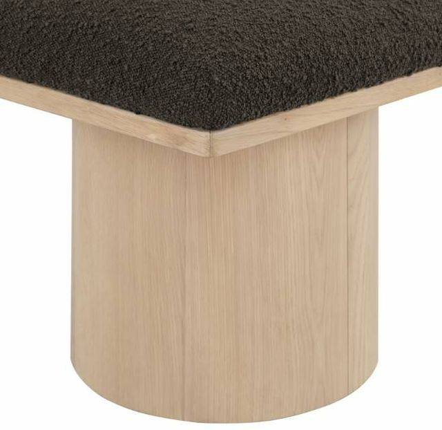 Meridian Furniture Pavilion 4-Piece Brown/Natural 72" Modular Bench Set-3