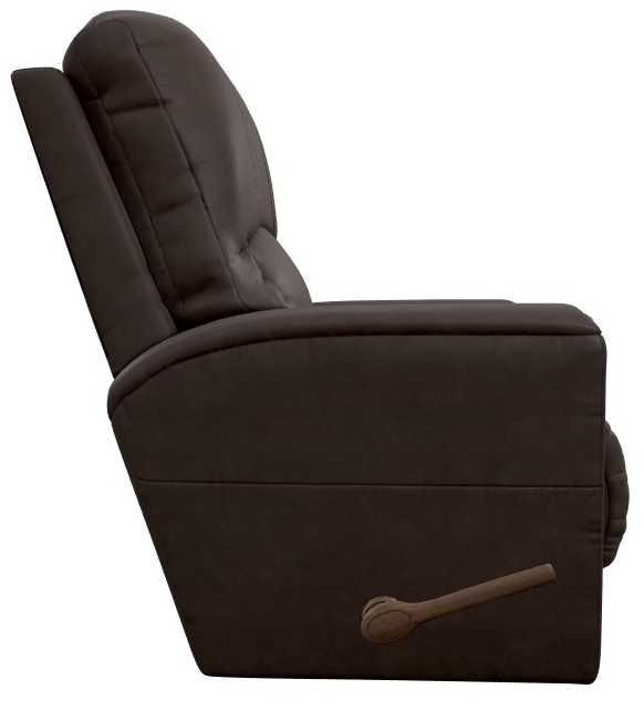 La-Z-Boy® Cassian Dark Chocolate Leather Manual Wall Recliner-3