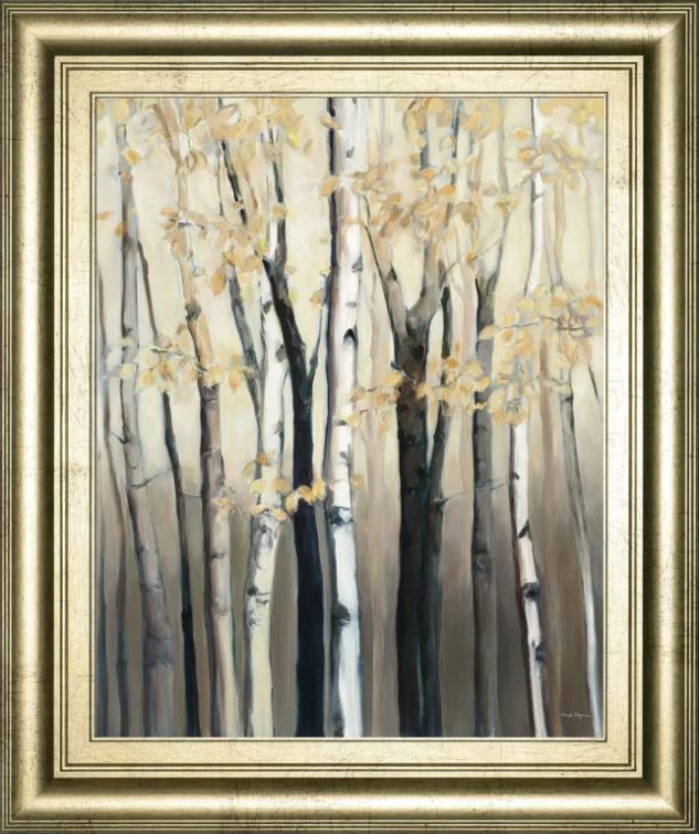 Classy Art Golden Birch I by Julia Purinton Framed Print Wall Art-0