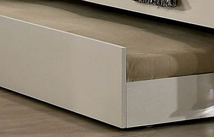 Furniture of America® Allie Pearl White Trundle Bed-1