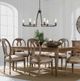 Cal® Lighting & Accessories Kinder Dark Bronze Chandelier-1