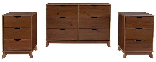Powell® Portix 3-Piece Walnut Closet Storage Set-0