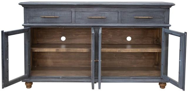 International Furniture Direct Vintage Blue Console-3