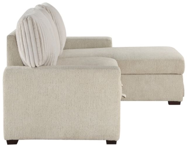 Homelegance® Gallatin 2-Piece Beige/Light Gray Right-Arm Facing Sectional and Chaise-3