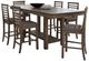 Liberty Furniture Brook Bay 7-Piece Sandstone Counter Dining Set-0