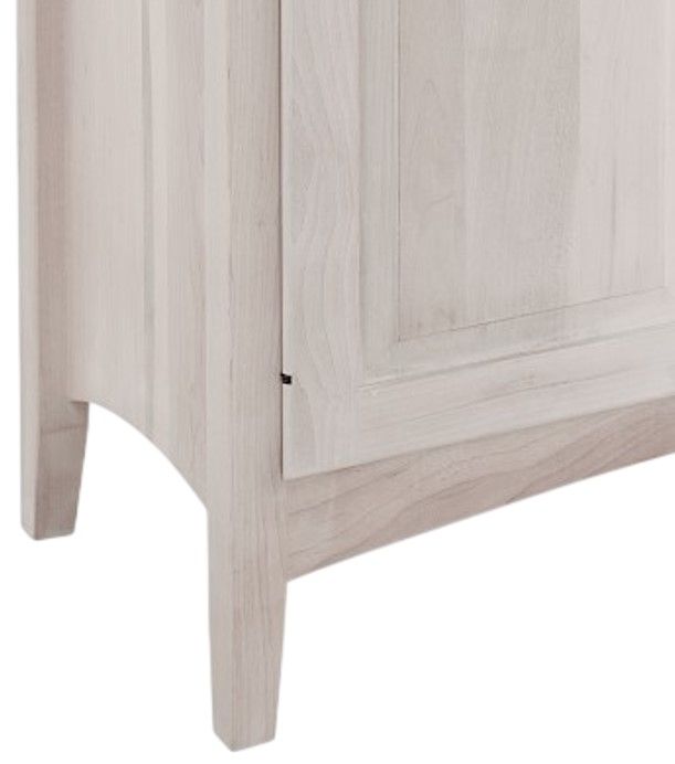 Archbold Furniture Customizable Amish Essentials Maple 2-Door Server-2
