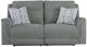 Ashley® Overflow Steel Power Reclining Sofa with Adjustable Headrest-3