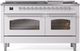 Ilve® Nostalgie II Series 60" Custom RAL Color Pro Style Dual Fuel Range-1