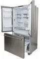 BlueStar® 36 in. 19.9 Cu. Ft. Matte Black Counter Depth French Door Refrigerator-1