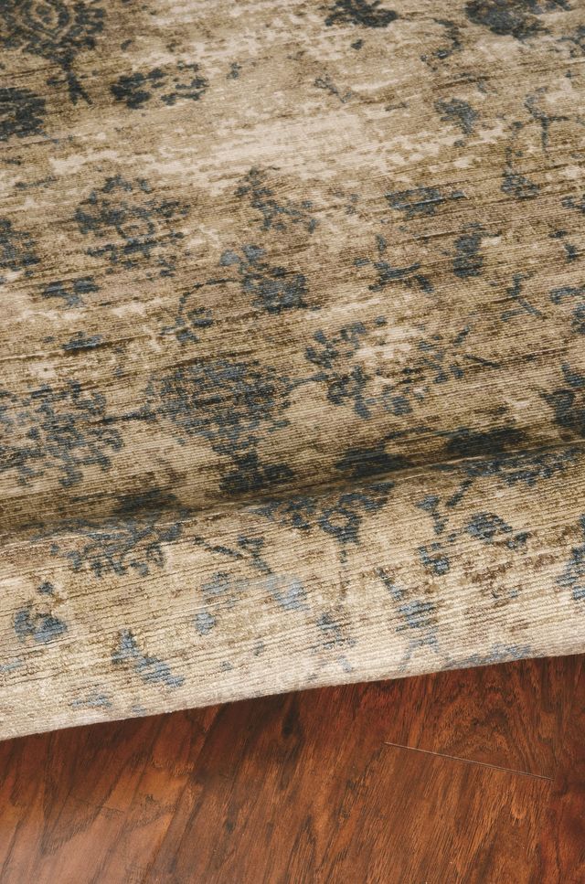 KAS Rugs Indulge 805 Sand/Blue Elegance 5'x7' Rug-4