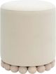 TOV Furniture Dex Cream Upcycled Ottoman-0