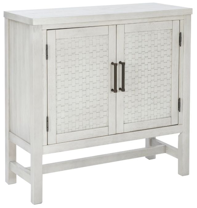 Powell® Dixon Pebble Gray Accent Cabinet-0