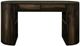 International Furniture Direct Balam Stained Dark Desk-4