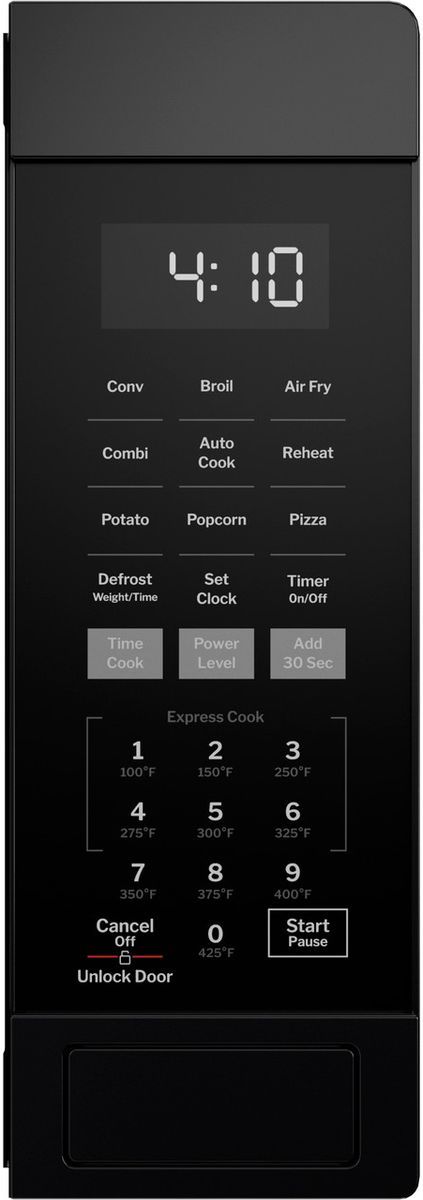 GE® 1 Cu. Ft. Black Countertop Microwave with Air Fry-4