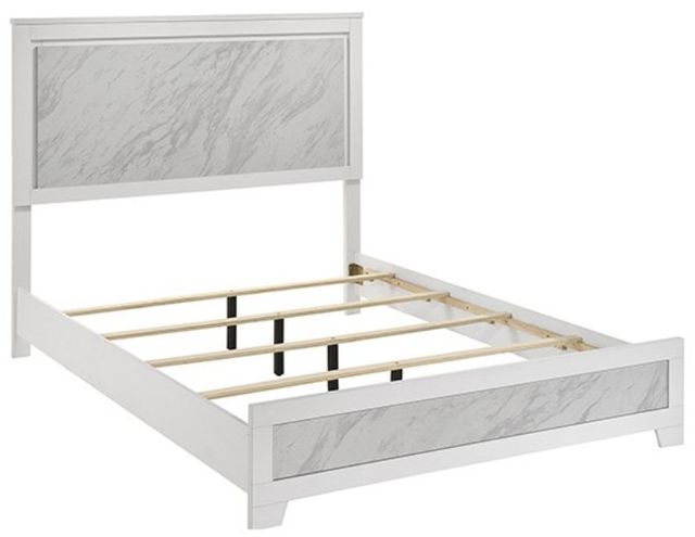 Furniture of America® Darlene White King Panel Bed-1