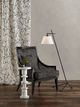 Currey & Company Sasha White Drinks Table-2