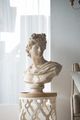 A & B Home Beige Placidia Bust Statue-2