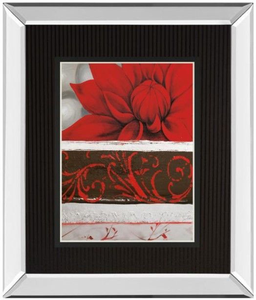 Classy Living Jasmin Zara Copley Sumptuous Red 34" Wall Art-0