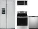 GE® 4 Piece Stainless Steel Electric Kitchen Package-0