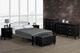 Titus Furniture Espresso 54" Full Metal Bed-1